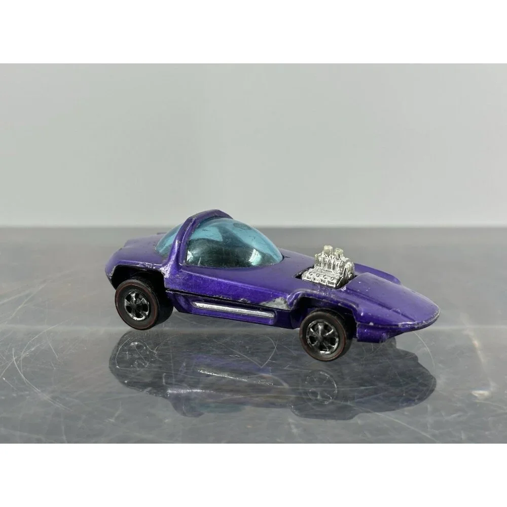 Hot Wheels Redline Silhouette 1967 Purple Gray Interior Made In Hong Kong - Picture 1 of 8